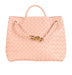 Medium Andiamo, Leather, Pink, MII, 3*